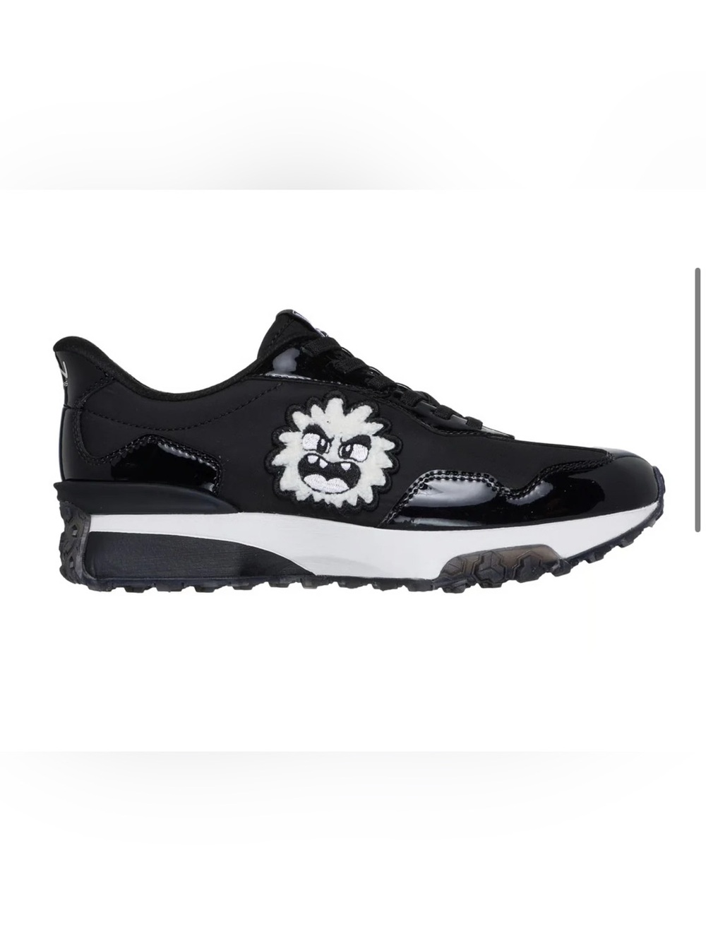 Women Black Accent Sneakers by sketcher